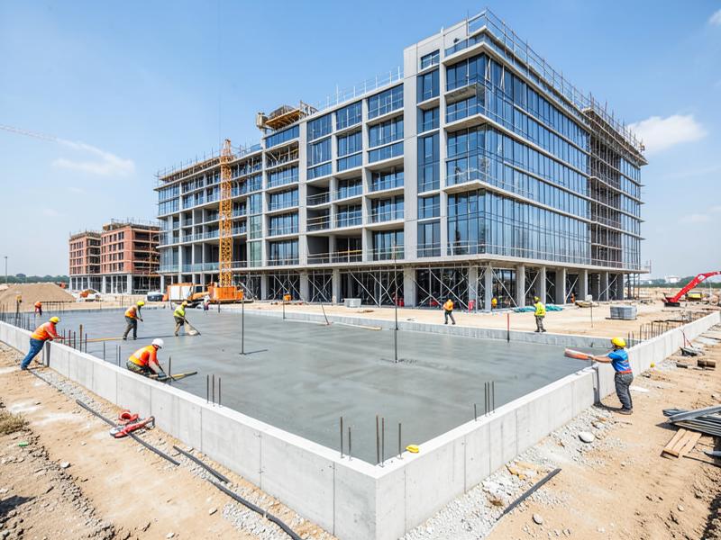 Commercial concrete project